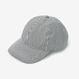 Wheat Outerwear Cap Allaso Outerwear acc. 1433 navy stripe