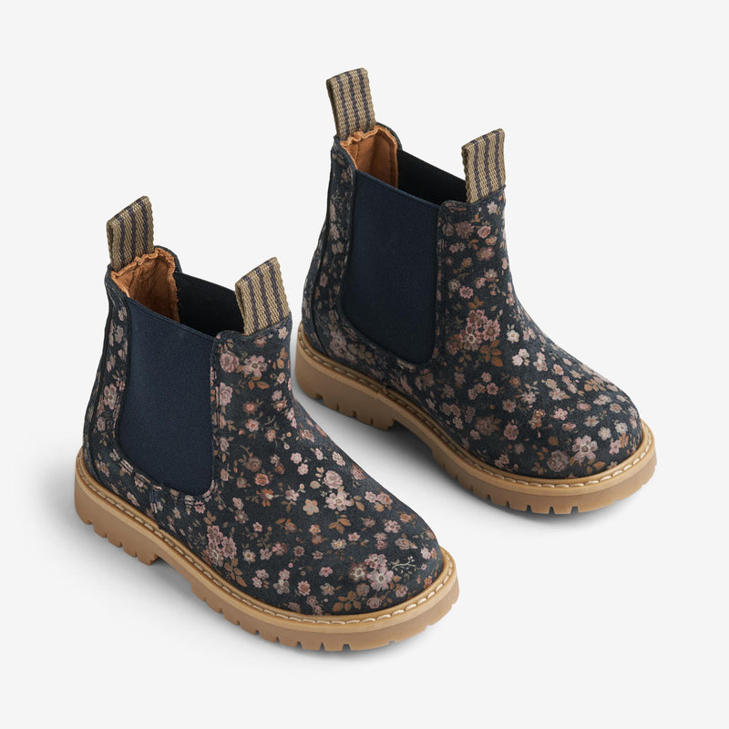 Wheat Footwear Chelsea Caj Casual footwear 1160 navy flower