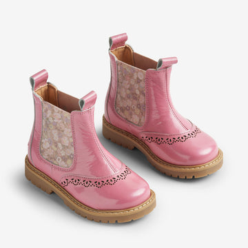 Wheat Footwear Chelsea Double Elastic Champ Casual footwear 2356 pink