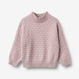 Wheat Main Chunky Knit Pullover Abby Pullover 1354 soft lilac