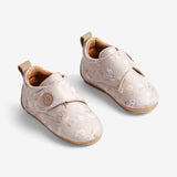 Wheat Footwear Dakota Print Home Shoe | Baby Indoor Shoes 2125 tangled flowers