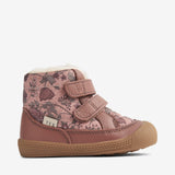 Wheat Footwear Daxi Wool Tex Print | Baby Prewalkers 2163 dusty rouge 