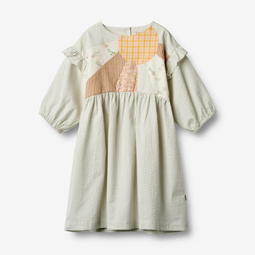 Wheat Main Dress 3/4 Sleeve Gro Dress 9443 summer blue sky