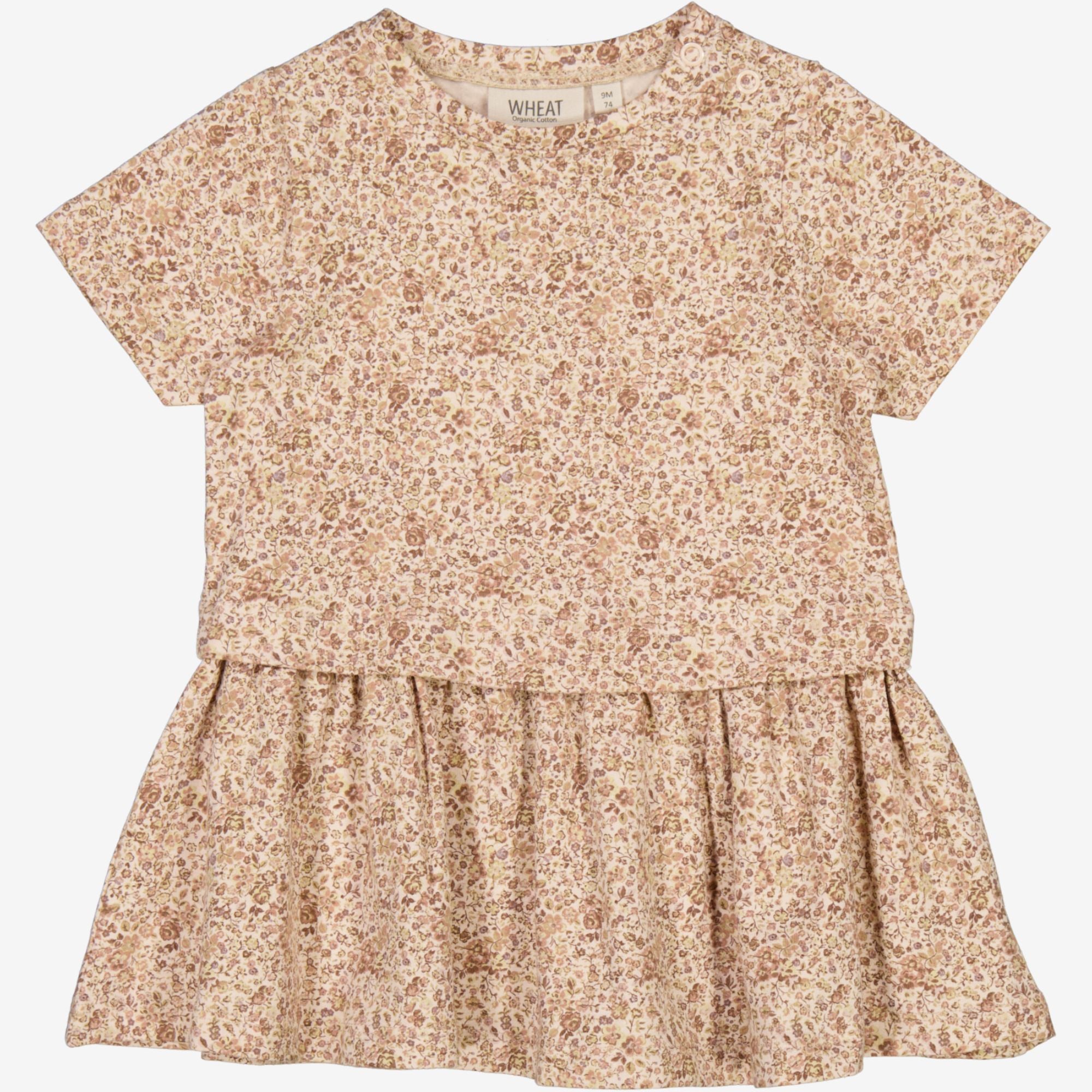 Dress Adea | Baby - rose flowers – Wheat.eu
