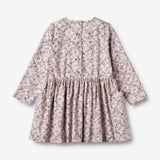 Wheat Main Dress Aima Dress 9559 lilac checked flowers