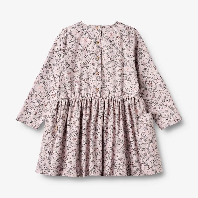 Wheat Main Dress Aima Dress 9559 lilac checked flowers