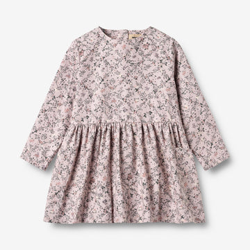 Wheat Main Dress Aima Dress 9559 lilac checked flowers