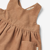 Wheat Main Dress Annie | Baby Dresses 2121 berry dust