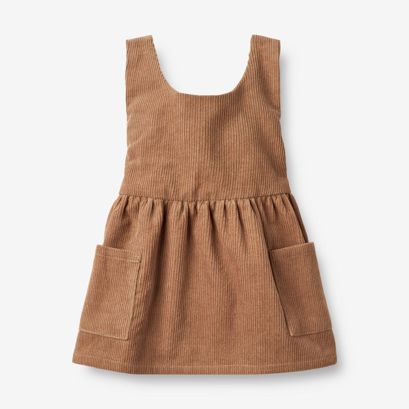 Wheat Main Dress Annie | Baby Dresses 2121 berry dust