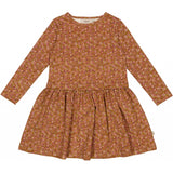 Wheat Main Dress Astrid Dresses 0002 bronze flowers