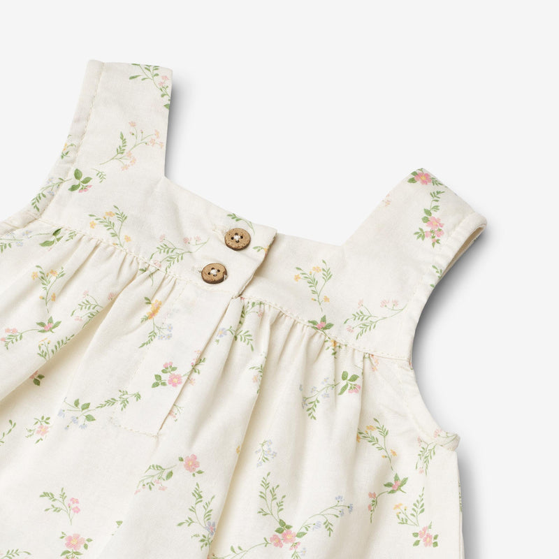 Wheat Main Dress Ayla Dress 9426 ivory checked flowers