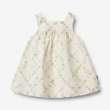 Wheat Main Dress Ayla Dress 9426 ivory checked flowers