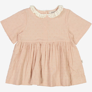 Wheat Main  Dress Elma | Baby Dresses 9112 tan