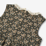 Wheat Main Dress Elma Sleeveless Dresses 0027 black coal flowers