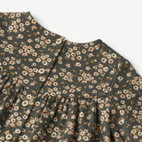 Wheat Main Dress Fenja | Baby Dresses 0027 black coal flowers
