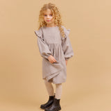 Wheat Main Dress Gro Dress 0104 greybrown check