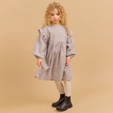 Wheat Main Dress Gro Dress 0104 greybrown check