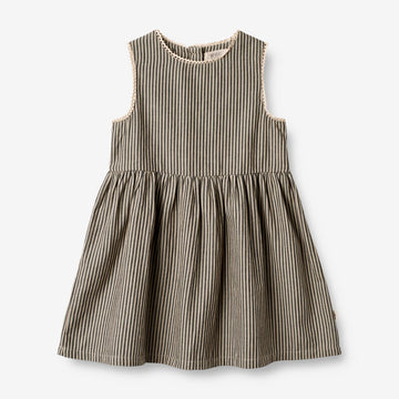 Wheat Main Dress Kirsten Dresses 0030 black coal stripe