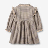 Wheat Main Dress L/S Alissa Dress 1306 blue check