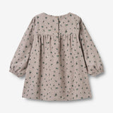 Wheat Main Dress L/S Elvira Dress 9553 dusty purple flower hearts
