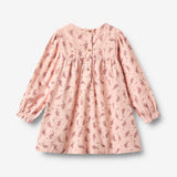Wheat Main Dress L/S Elvira Dress 9762 dim rose flowers