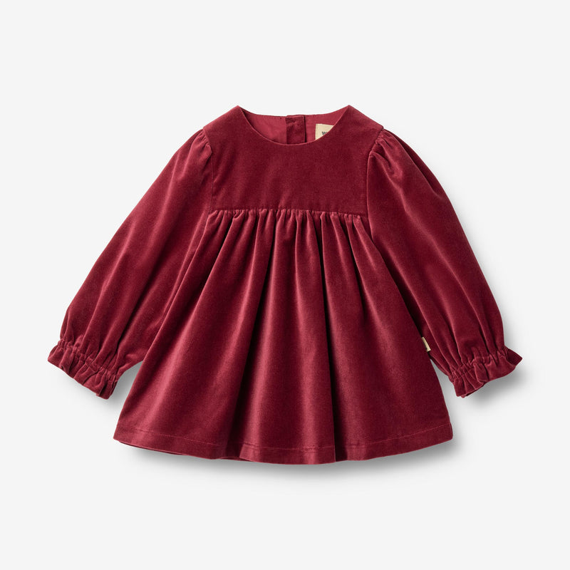 Wheat Main Dress L/S Elvira Dress 9590 ruby red