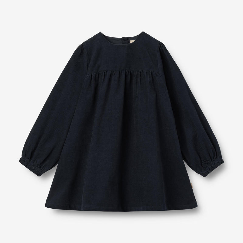 Wheat Main Dress L/S Elvira Dresses 1432 navy