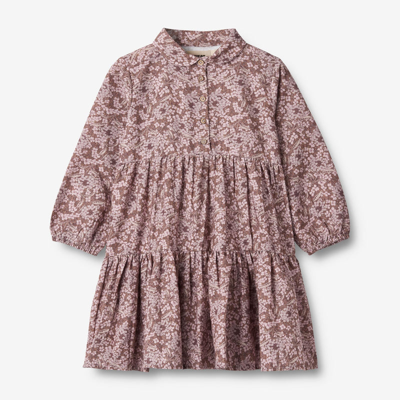 Wheat Main Dress L/S Felucca Dresses 9053 hydrangeas