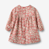 Wheat Main Dress L/S Fenja Dress 9746 raspberry flowers