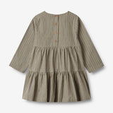 Wheat Main Dress L/S Sophie Dresses 1117 blue green stripe
