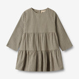Wheat Main Dress L/S Sophie Dresses 1117 blue green stripe