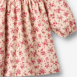 Wheat Main Dress L/S Sylvia Dress 9772 almond peach flowers