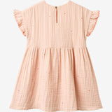 Wheat Main Dress Lace Thit Dress 9652 powder hearts