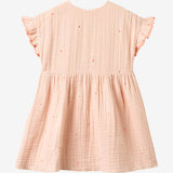 Wheat Main Dress Lace Thit Dress 9652 powder hearts