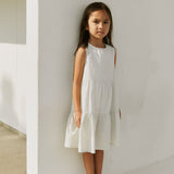 Wheat Main Dress Louise Dress 9444 summer blue stripe