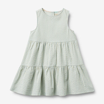 Wheat Main Dress Louise Dress 9664 summer sky stripe