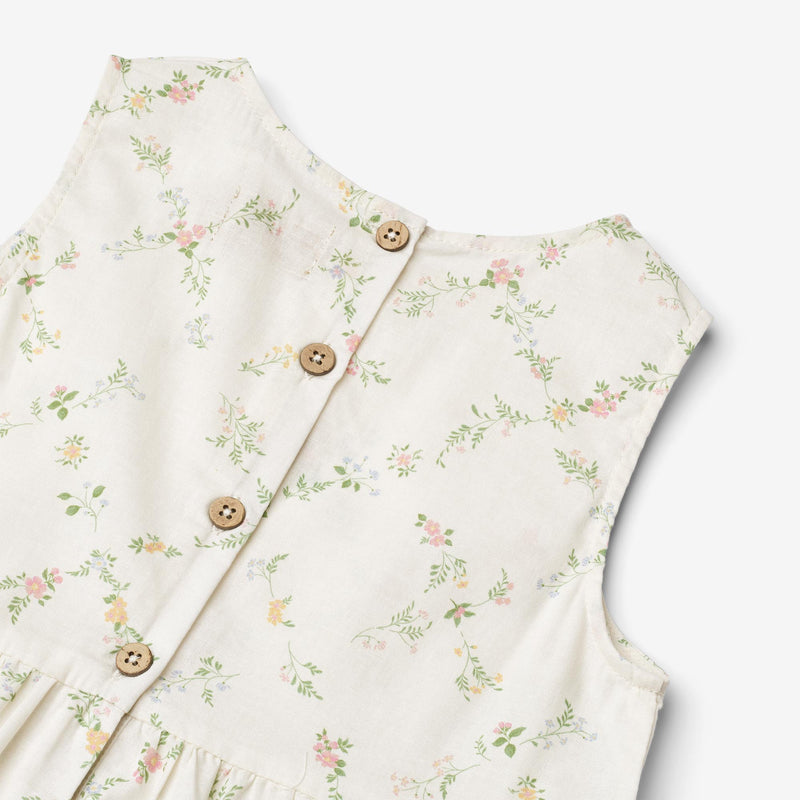 Wheat Main Dress Luise Dress 9426 ivory checked flowers