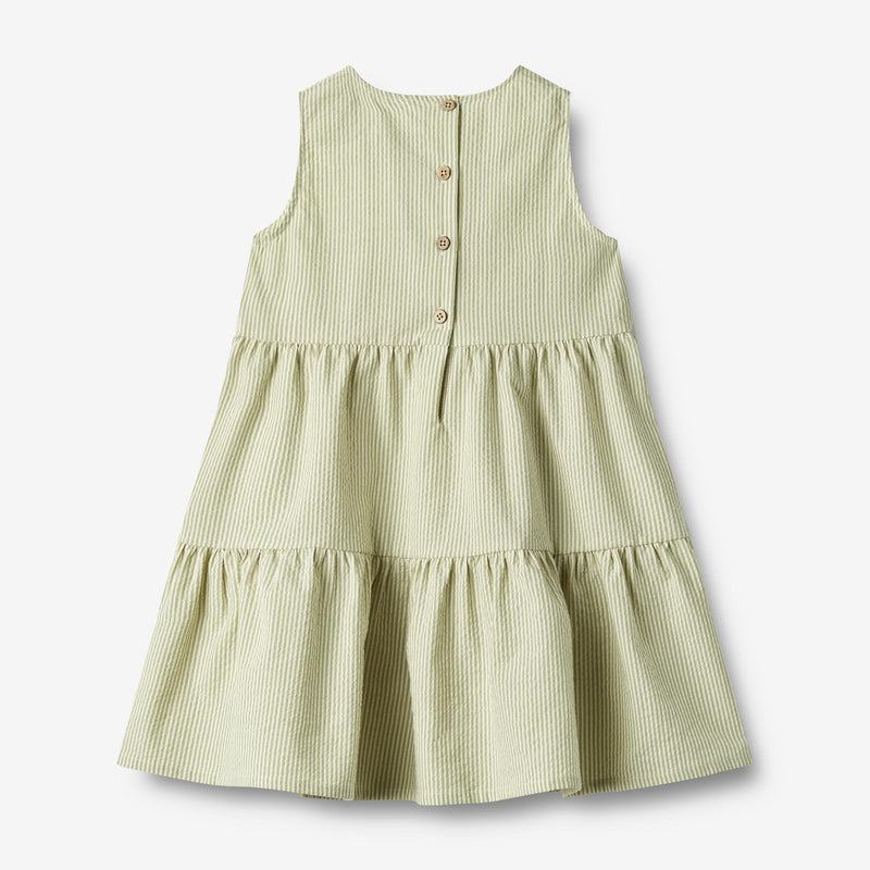 Wheat Main Dress Luise Dresses 4142 green stripe