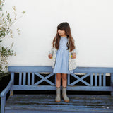 Wheat Main Dress S/S Elma Dress 1048 blue stripe
