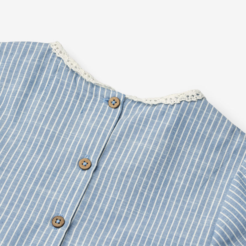 Wheat Main Dress S/S Elma Dress 1048 blue stripe