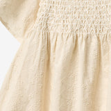 Wheat Main Dress S/S Elva Dress 3129 eggshell