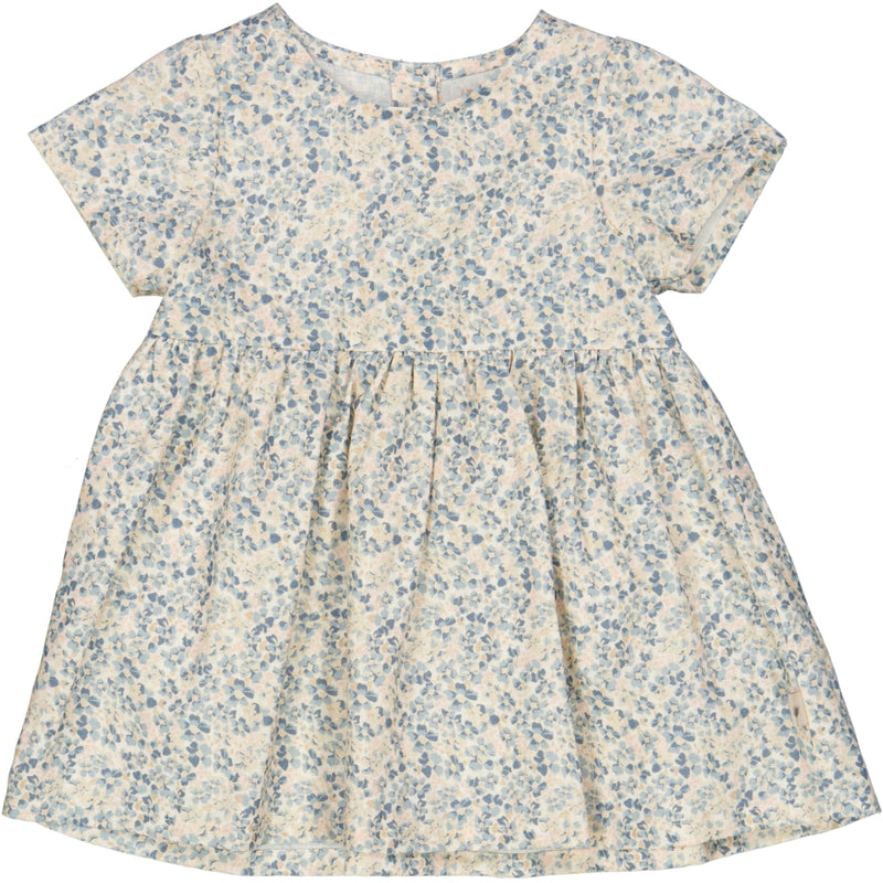 Dress Signe - ivory flowers