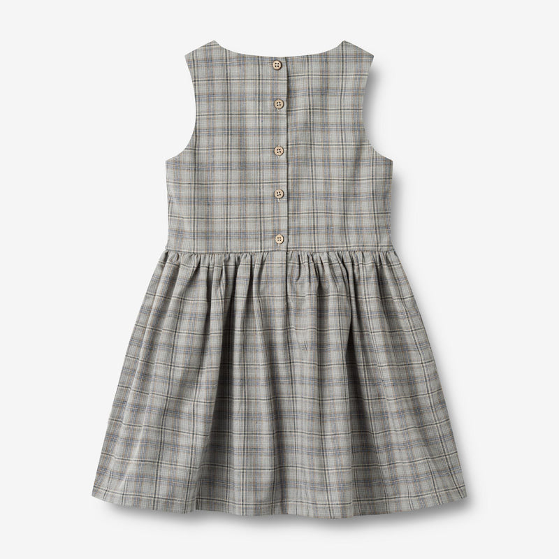 Wheat Main Dress Thelma Dresses 1125 cloudy blue check