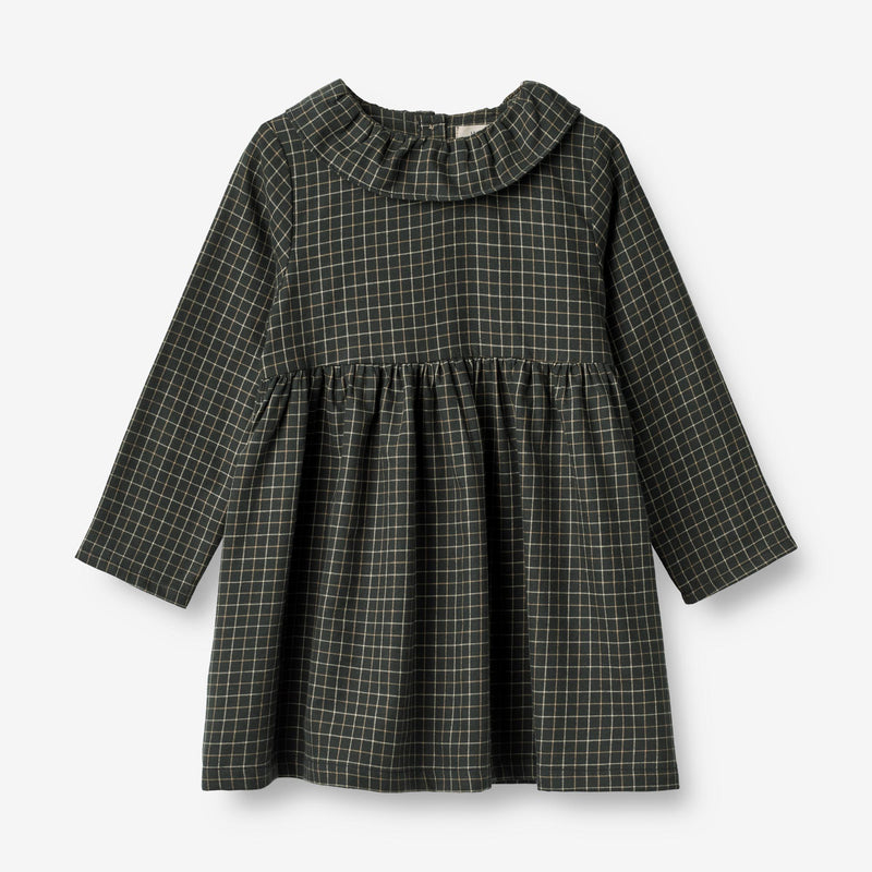 Wheat Main Dress Violetta Dresses 0026 black coal check