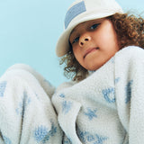 Wheat Outerwear Fleece Anorak Moon Sweatshirt 9613 white onyx jacquard