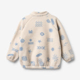 Wheat Outerwear Fleece Anorak Moon Sweatshirt 9613 white onyx jacquard