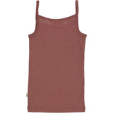 Wheat Wool Girls Wool Singlet Underwear/Bodies 2110 rose brown