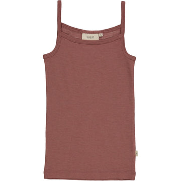 Wheat Wool Girls Wool Singlet Underwear/Bodies 2110 rose brown