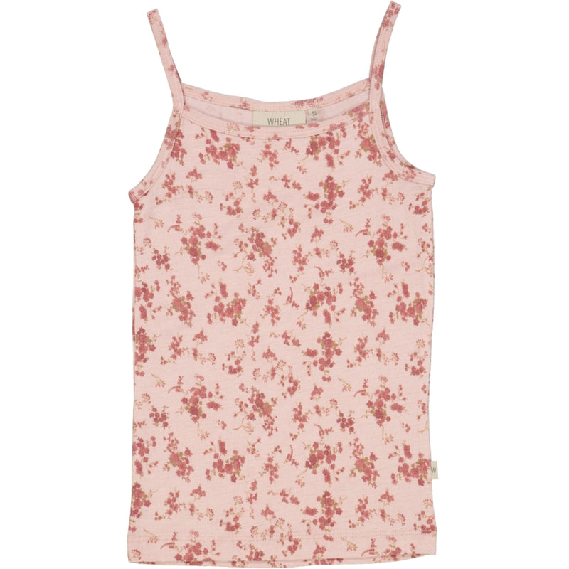 Wheat Wool Girls Wool Singlet Underwear/Bodies 2475 rose flowers