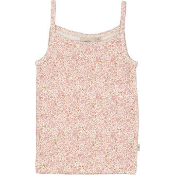 Wheat Wool Girls Wool Singlet Underwear/Bodies 9056 ivory flowers